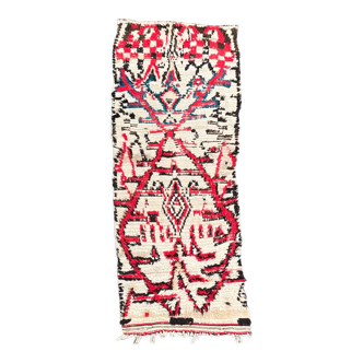 Tapis berbere Azilal vintage rouge