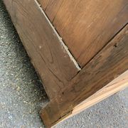18th-century stripped buffet in solid walnut