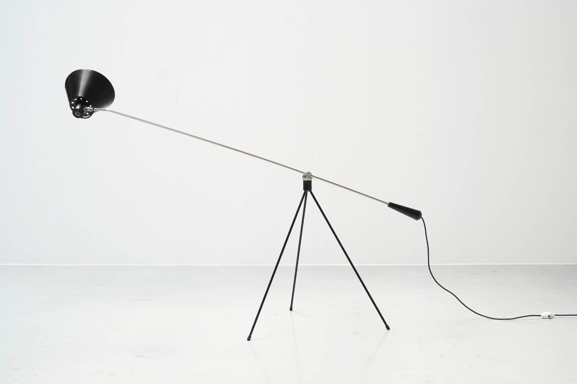 Henk Fillekes, Magneto Floor Lamp for Artiforte