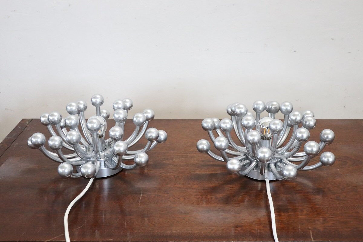 Table Or Wall Lamps By Studio Tetrarch For Valenti, 1970s, Set Of 2