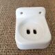 Porcelain soap dish