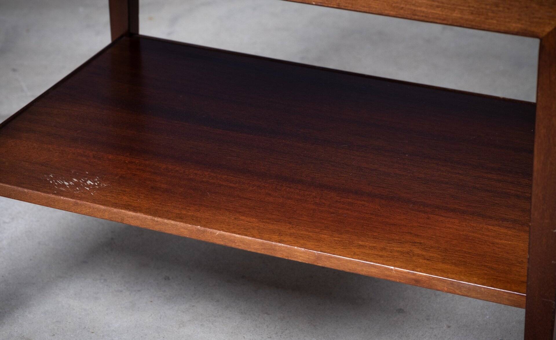 Serving Cart by Severin Hansen for Haslev Møbelfabrik, 1950s