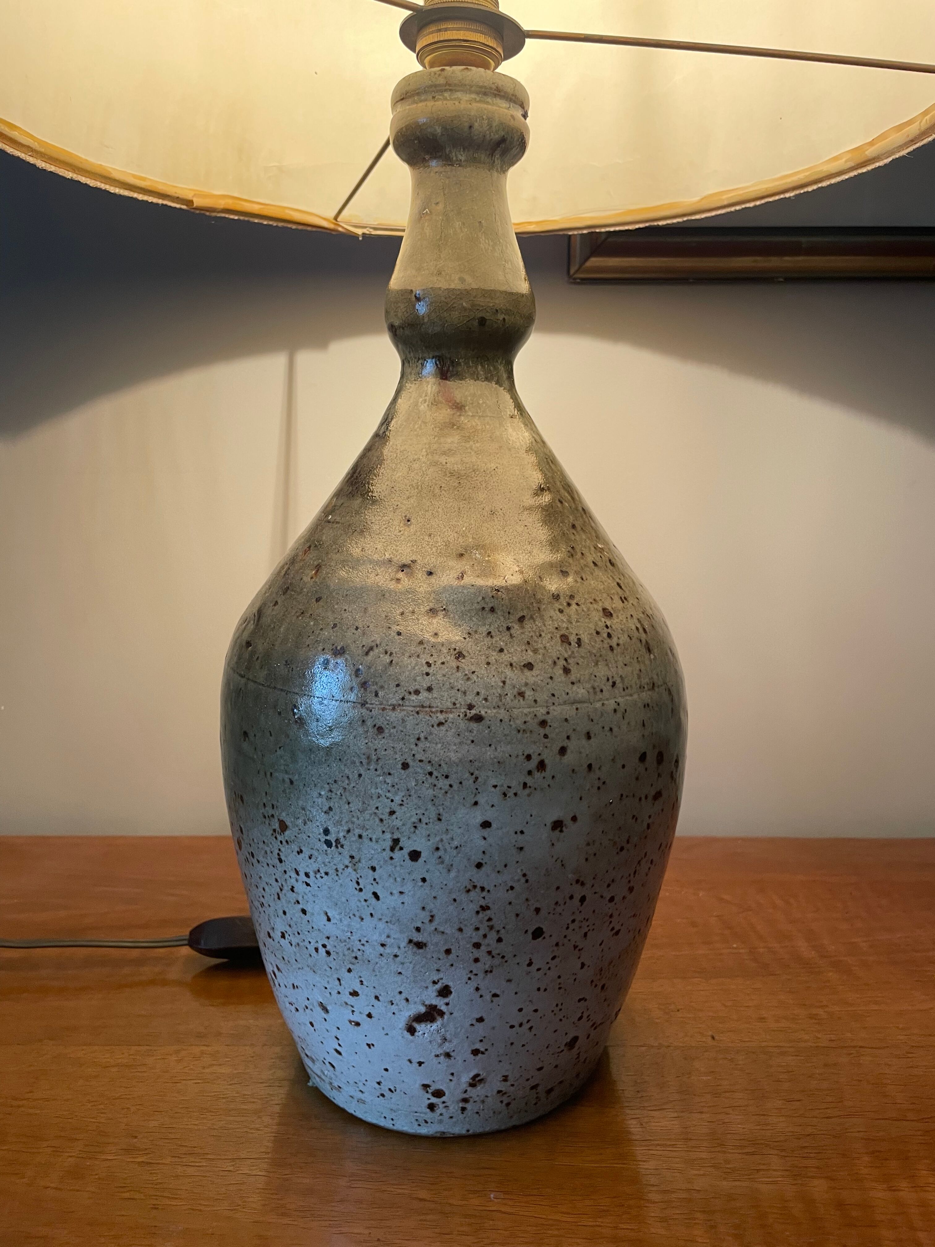Fontgombault ceramic lamp