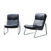 Pair of Drabert leather lange faults 1970