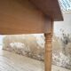 Table de ferme en merisier