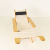 Unique outdoor prototype lounge chair likely B&B Italia, Italy, 1980s