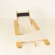 Unique outdoor prototype lounge chair likely B&B Italia, Italy, 1980s