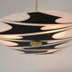 Mid-century Glass Pendant,1960's.