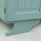 Restored art deco cabinet, mustache feet