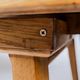 Extendable oak table in the style of Guillerme and Chambron, France 1960s