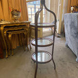 Display pedestal side table