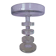 Superb crystal bowl on a 50 cm high pedestal, elegant and refined.