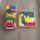 Vintage wooden educational games (truck & tablet)