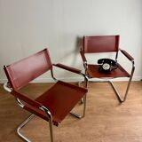 S34 armchairs in Mart Stam style