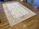 Vintage Large Pastel Carpet with Flowers