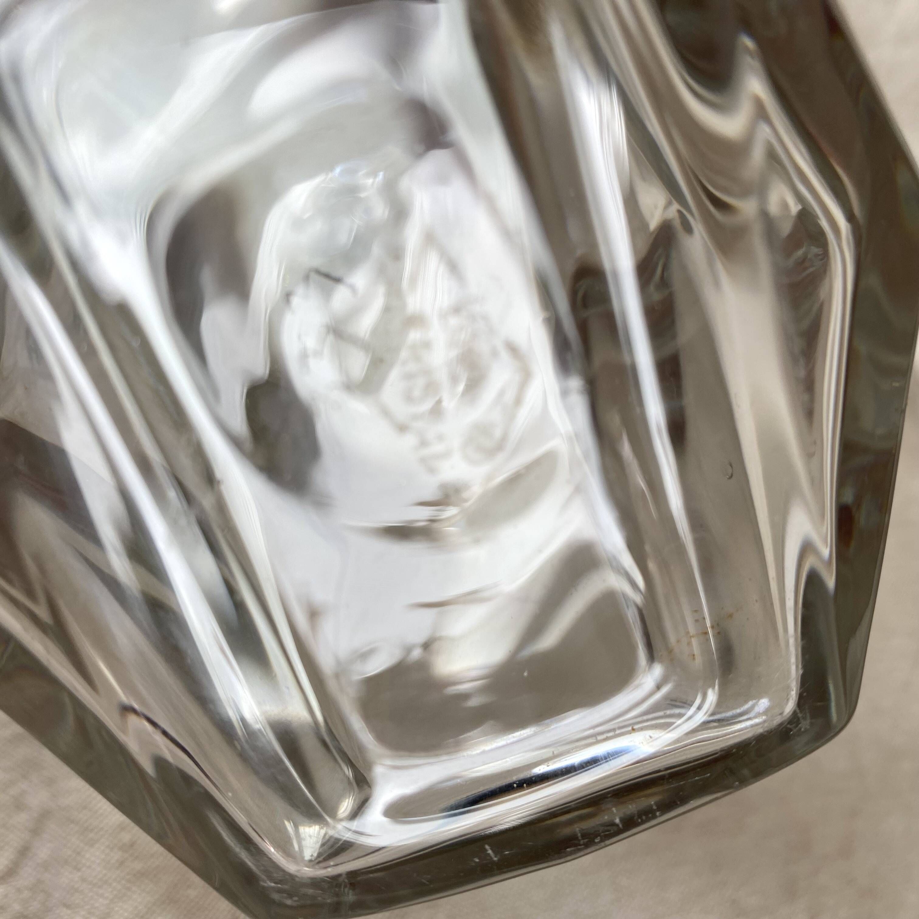 Crystal whisky carafe from Vannes