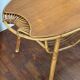 Rattan coffee table