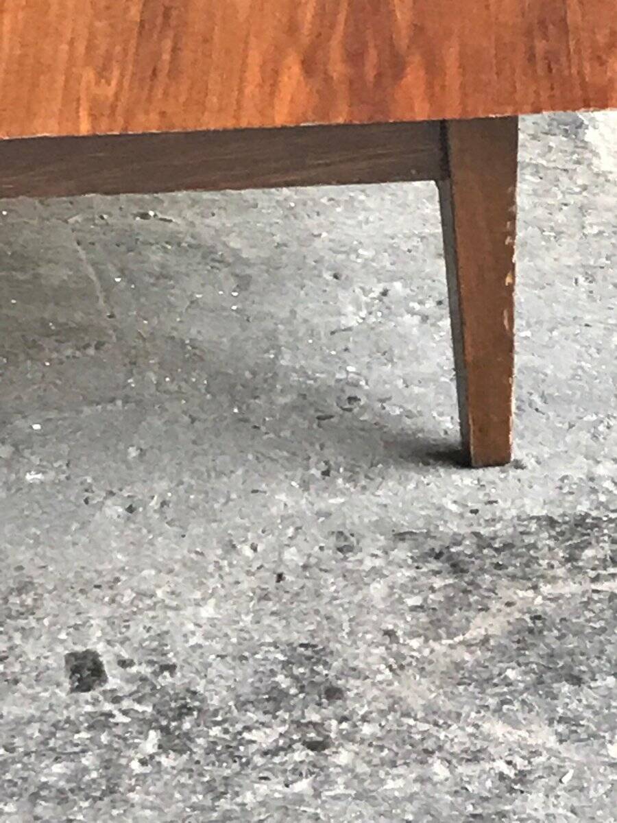 Vintage 1960s enfilade from Prague in brown wood, with 4 drawers and 1 door, Mid-Century style.