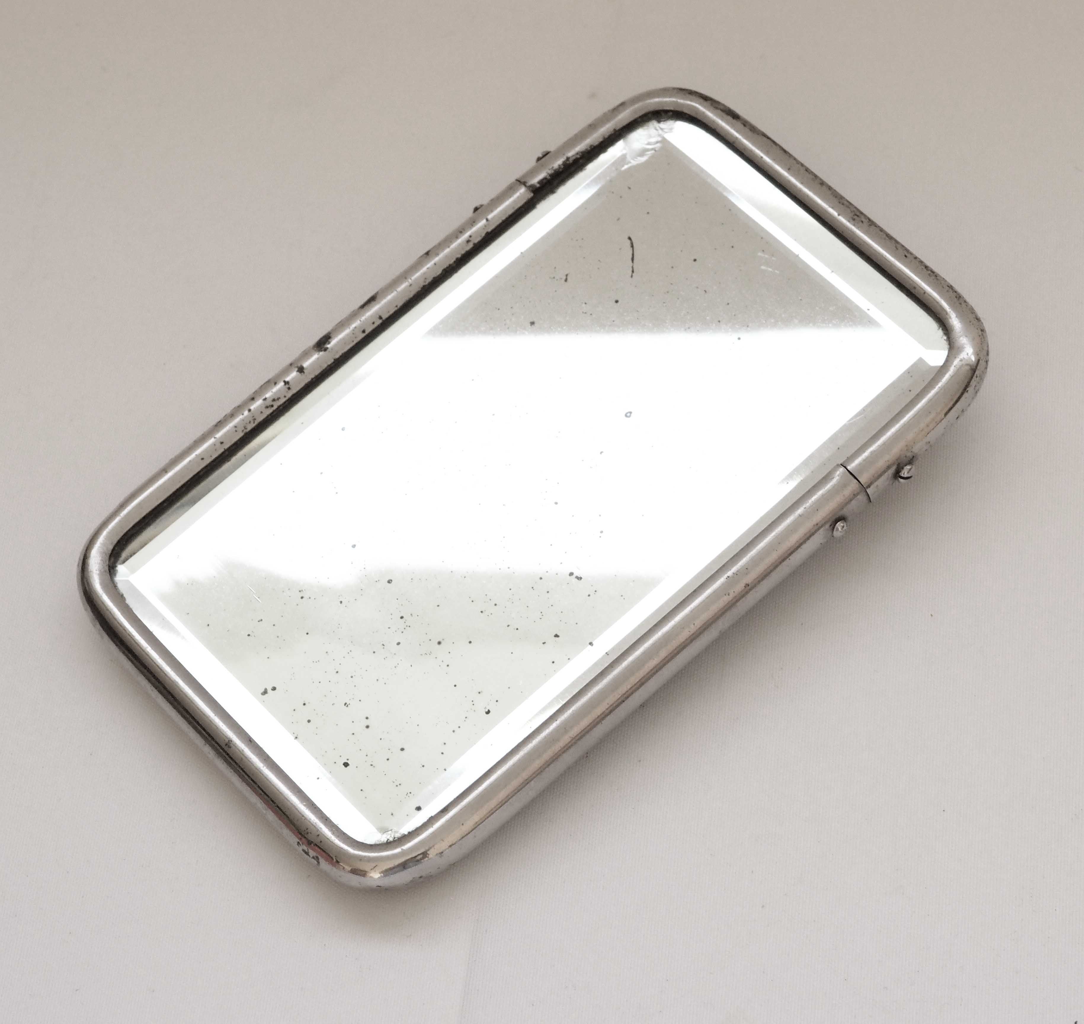 Small barber mirror 1900 10x12cm