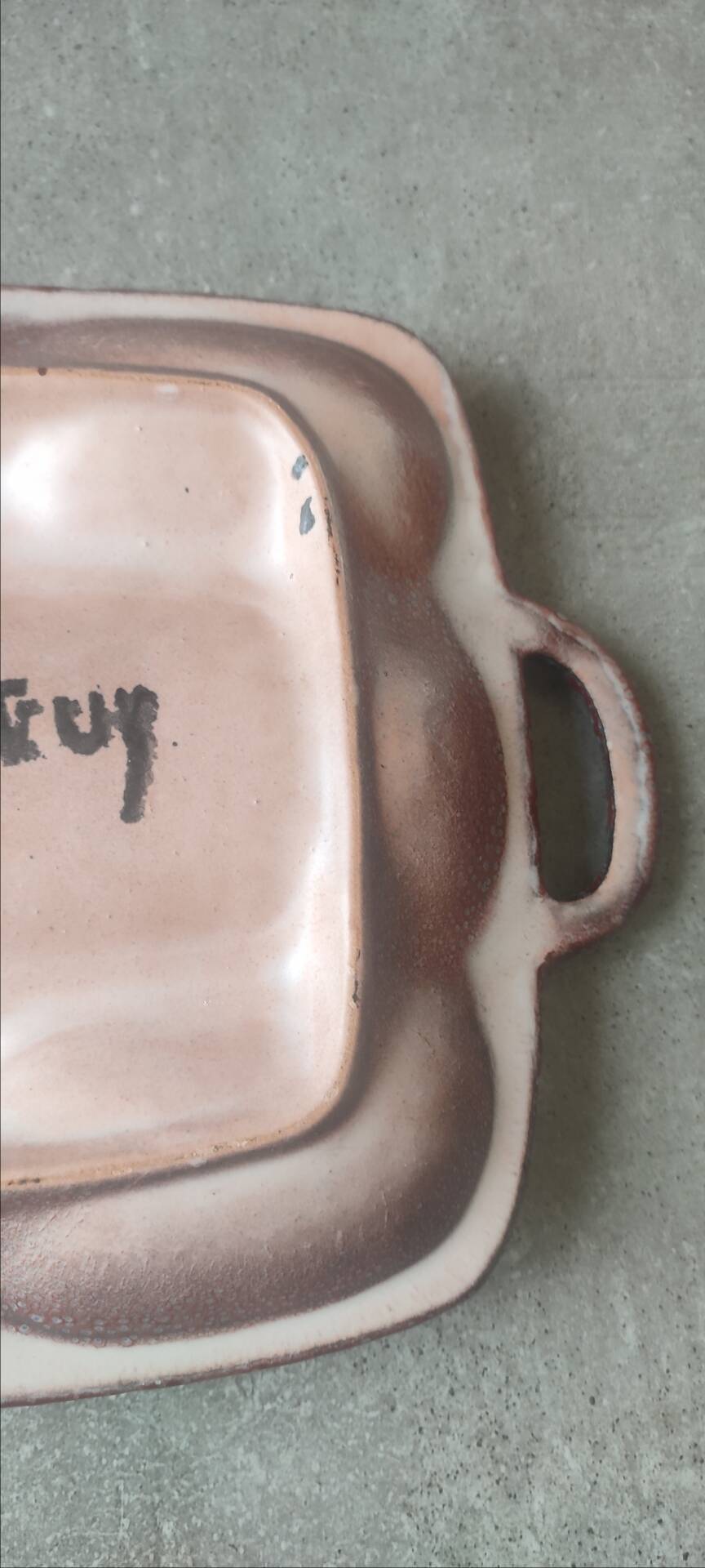 Ceramic servant signed Jean Austruy (1960s)