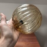 Pair of vintage globe wall lights