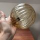 Paire d’appliques murales globes vintage