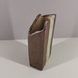 Brutalist vase signed 90s / collection / French ceramics / signature / France / vintage