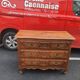 Louis XV period oak chest of drawers