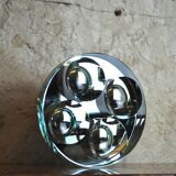 Mid-Century bevelled glass bowl by Fontana Arte, 1960s