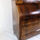Chatol With Four Drawers Made In Hand Polished Mahogany From 1820s