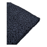 Crochet bedspread - carbon