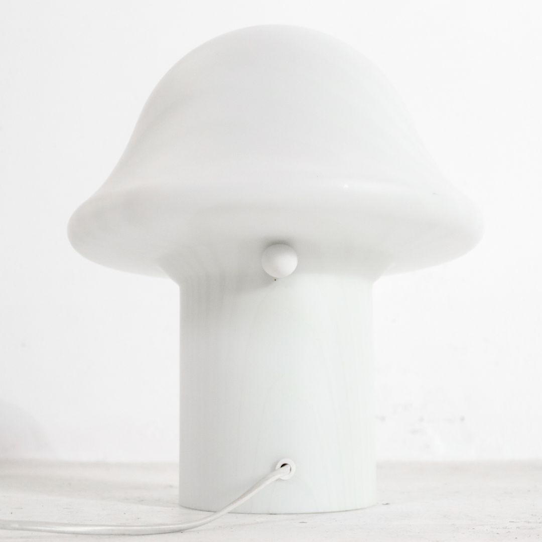 Glass Peil & Putzler mushroom table lamp