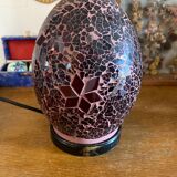 Mosaic egg lamp