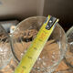 11 stemmed glasses wine / water