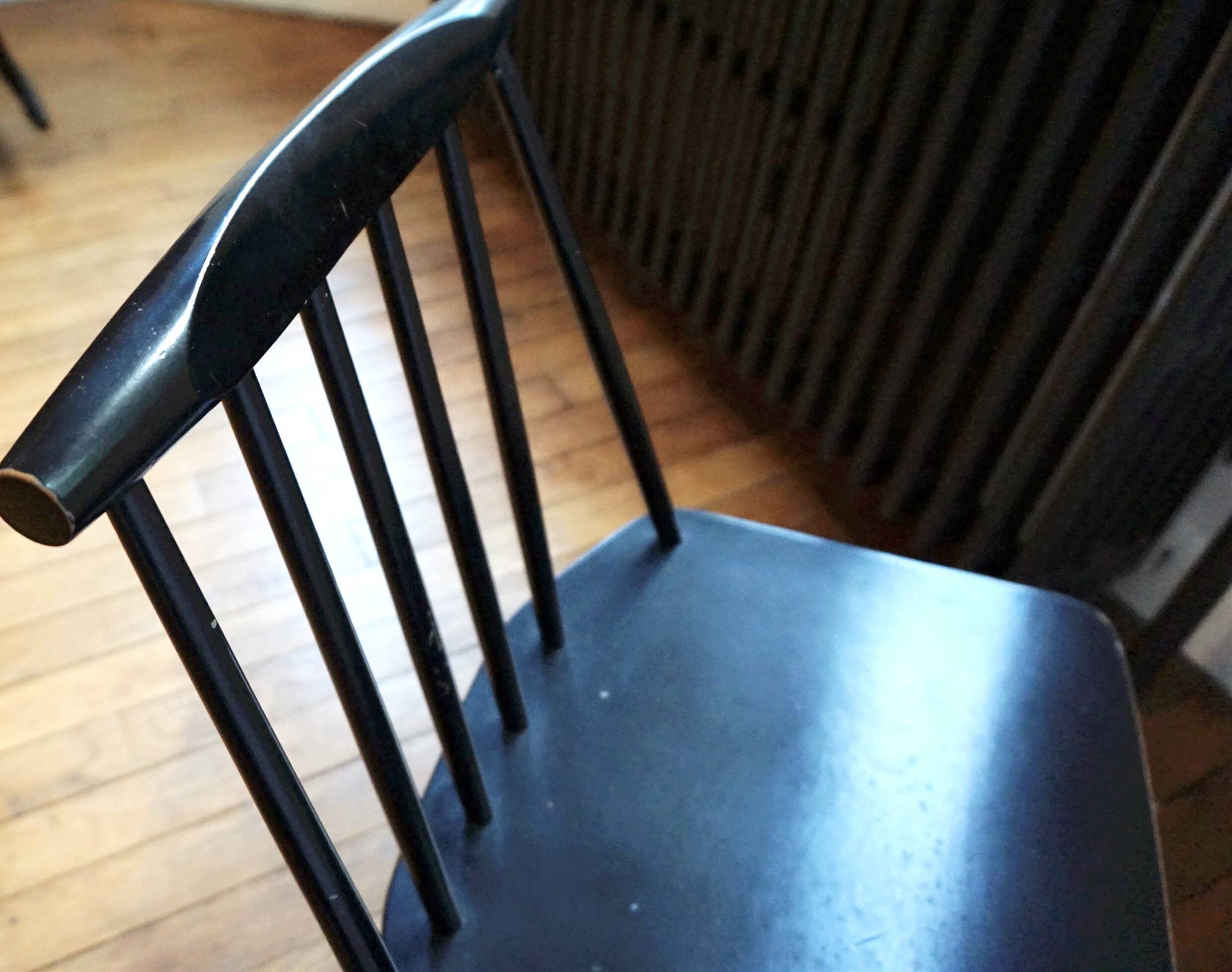 Danish Chair furniture model d77 by Folke Palsson