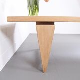 Coffee Table ML 115 by Illum Wikkelsø for Mikael Laursen Light Oak Danish Design