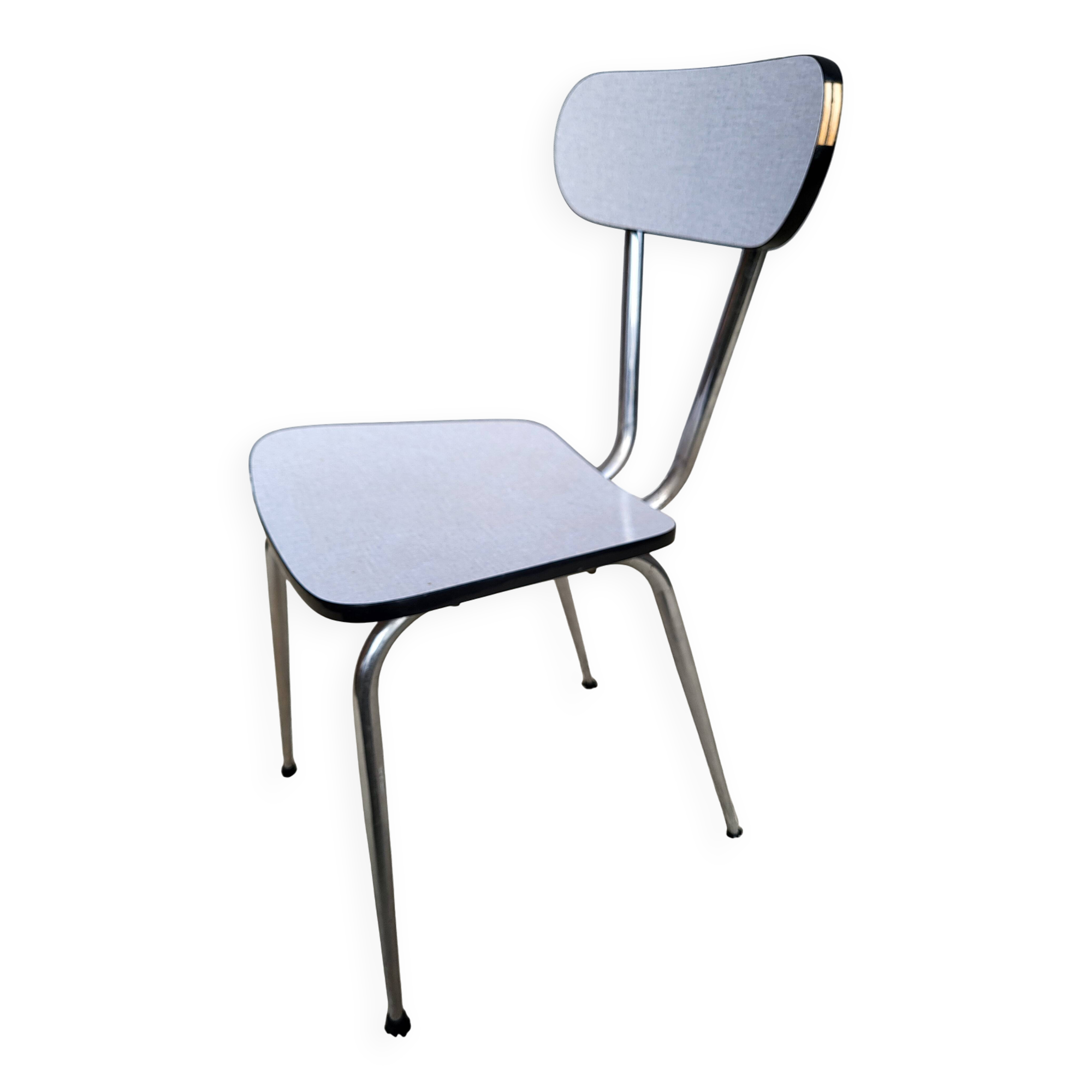1970 Formica gray chair