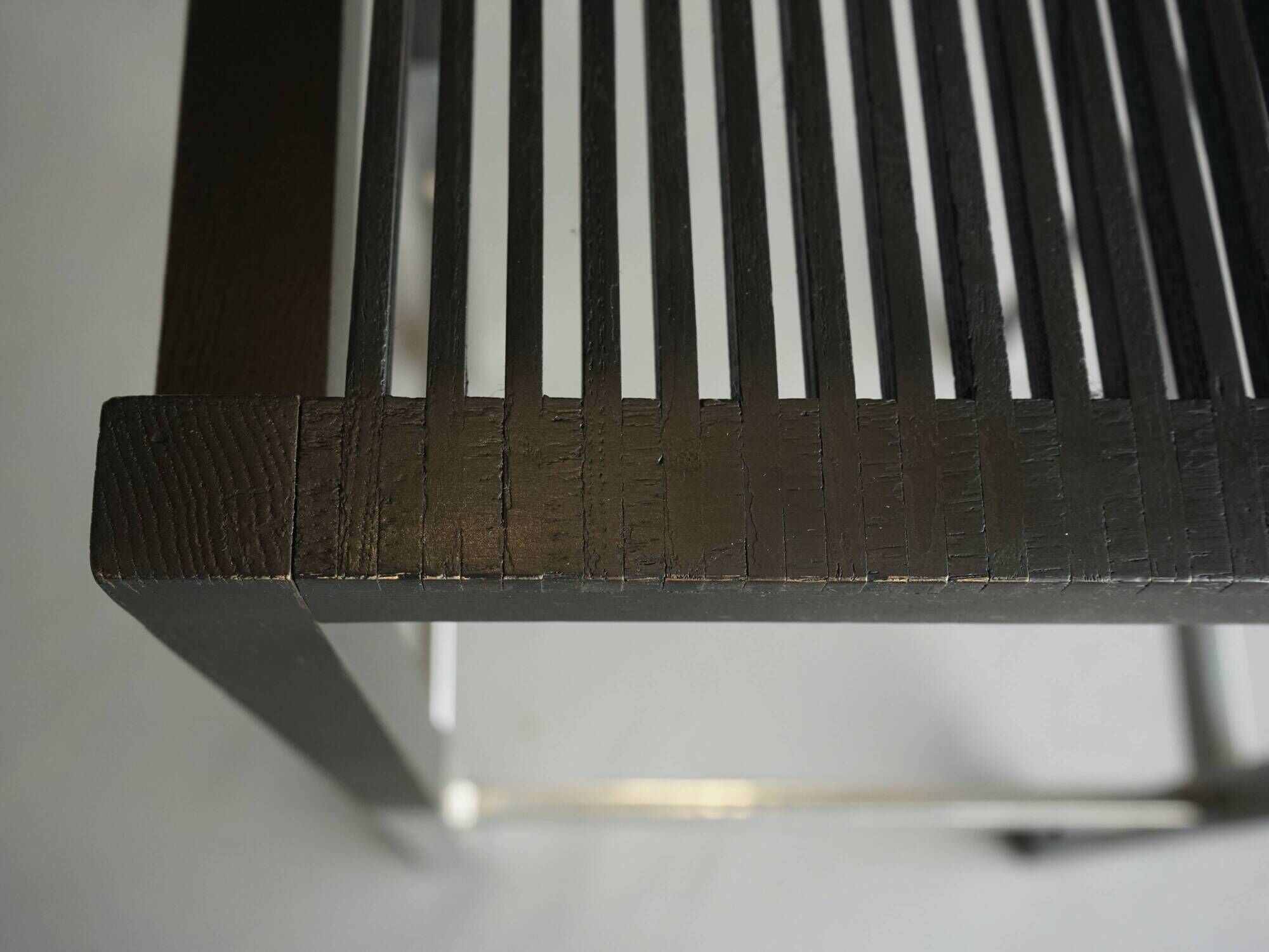 Minimalist Bar Stools by Ruud Jan Kokke, 1980s. Set of 2