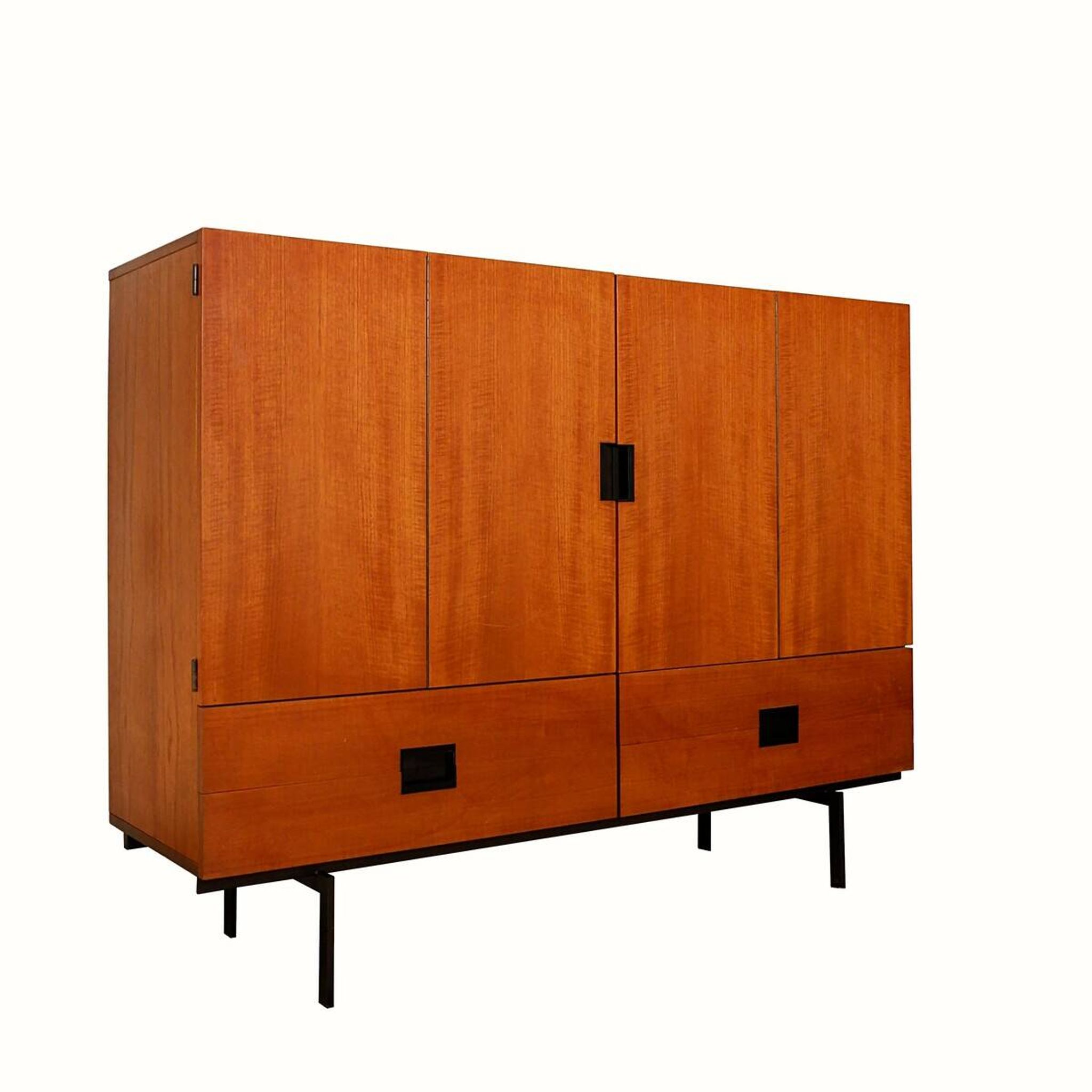 Japanese series CU04 highboard/Bar by Cees Braakman for Pastoe - 1950s