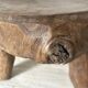 Tabouret bas tripode
