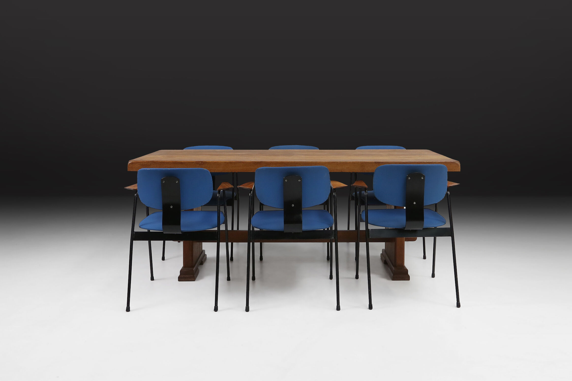 6 chairs by Willy Van der Meeren 1950's