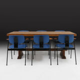 6 chairs by Willy Van der Meeren 1950's