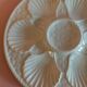Longchamp white earthenware oyster plate