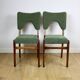 Chaises Vintage Hałas vert-olive vintage - 2 pièces - ensemble
