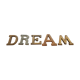 Old letters, word dream