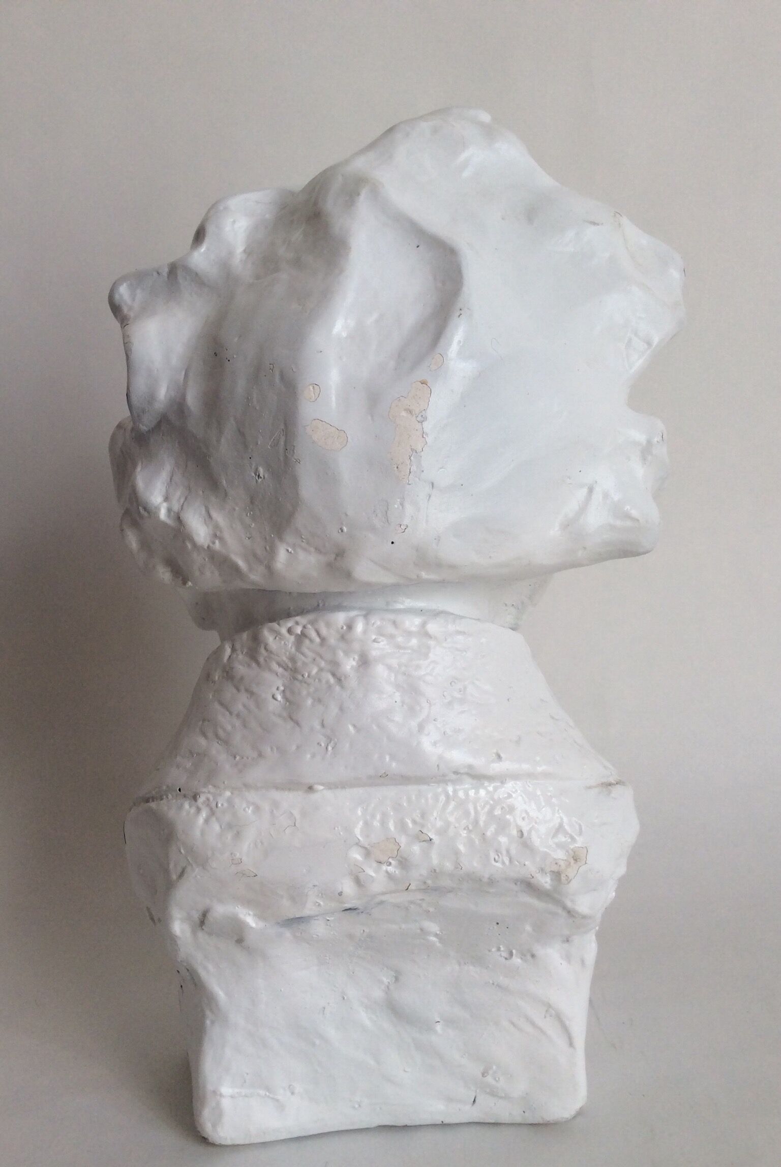 Beethoven bust in plaster