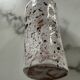 Vase cylindre terre cuite tachetée