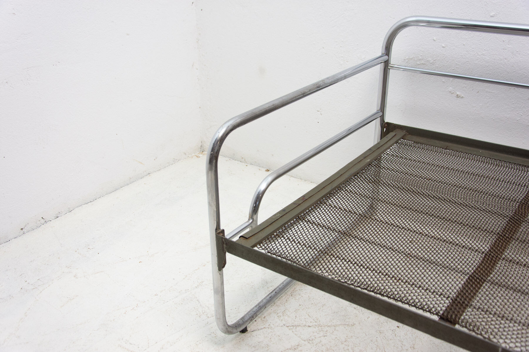 Tubular steel Bauhaus sofa, 1930´s, Bohemia