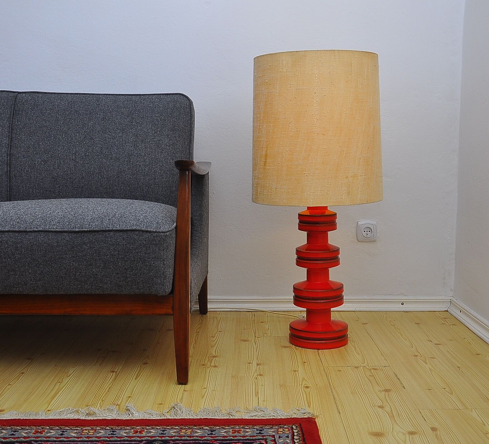 Large Mid-Century Table Lamp, 1960s