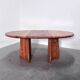 Glostrup solid pine, round / oval dining table, 1970s